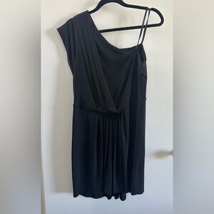 BCBGeneration Black One-Shoulder Dress